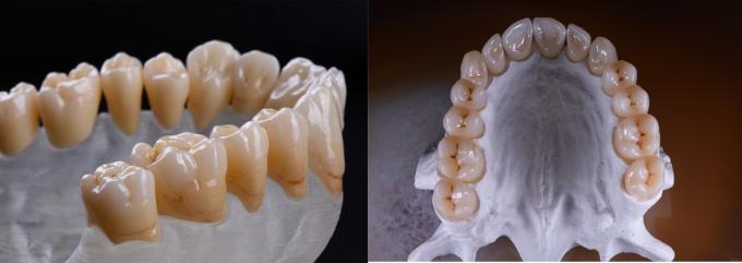 HT 98x10mm 1200MPA Translucent Zirconia Blocks For Dental Lab 0