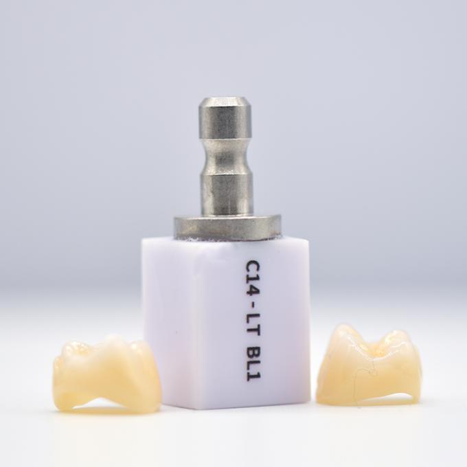 C14 Lithium Disilicate Ceramic For Dental Odontologia CADCAM Laboratory