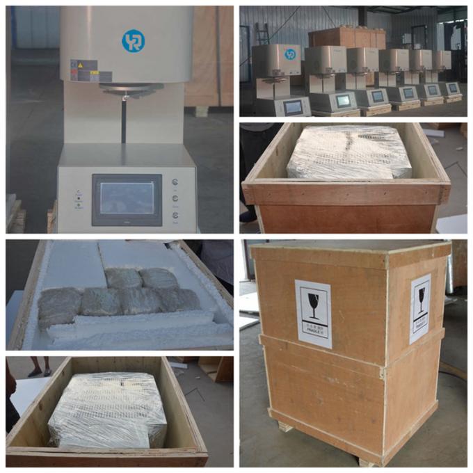 1.5KW Dental Sintering Furnace Ceramic Fiber MoSi2 Heater Laboratory