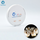 1100 MPa False Teeth Material Pre Shaded Dental Zirconia Blocks