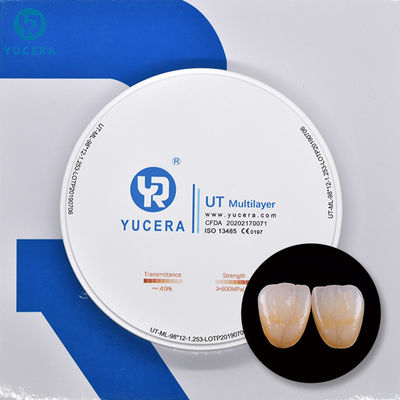 1500 ℃ Dental Zirconia Discs