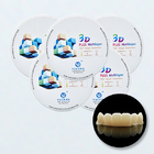 Dental Pre Shaded Cad Cam Zirconia Blocks 12mm 3D Plus Multilayer