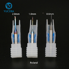 CAD CAM Cutters 3mm Dental Milling Burs For Zirconia Block Metal Emax