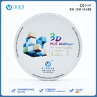 Dental Consumables 3D Pro Multilayer Dental Zirconia Discs With 16 Shades