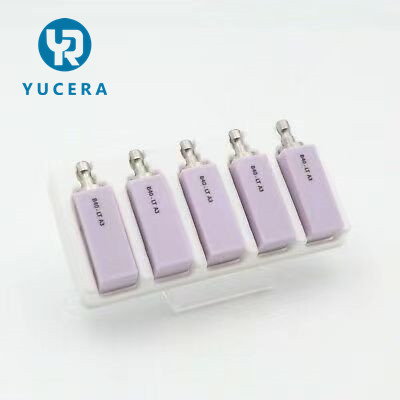 Yucera HT LT C14 B40 CAD CAM Materials Dental Glass Ceramic Lithium Disilicate Blocks