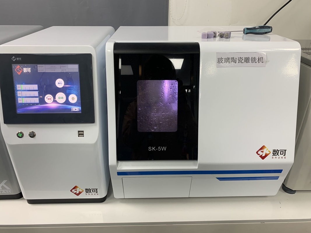 Yucera Wet Milling Machine Dental CAD CAM Milling Machine For Glass Ceramic Block