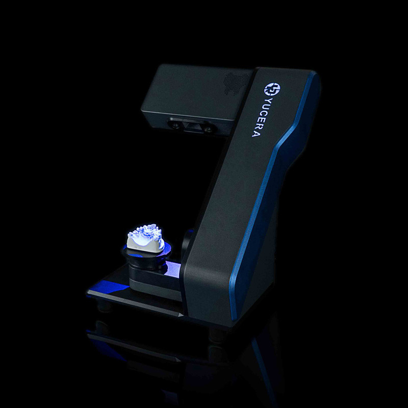YUCERA Dental Lab Scanner CAD CAM 3D Auto Scanning 20s Scan Time 2 x 3.0MP Camera Resolution