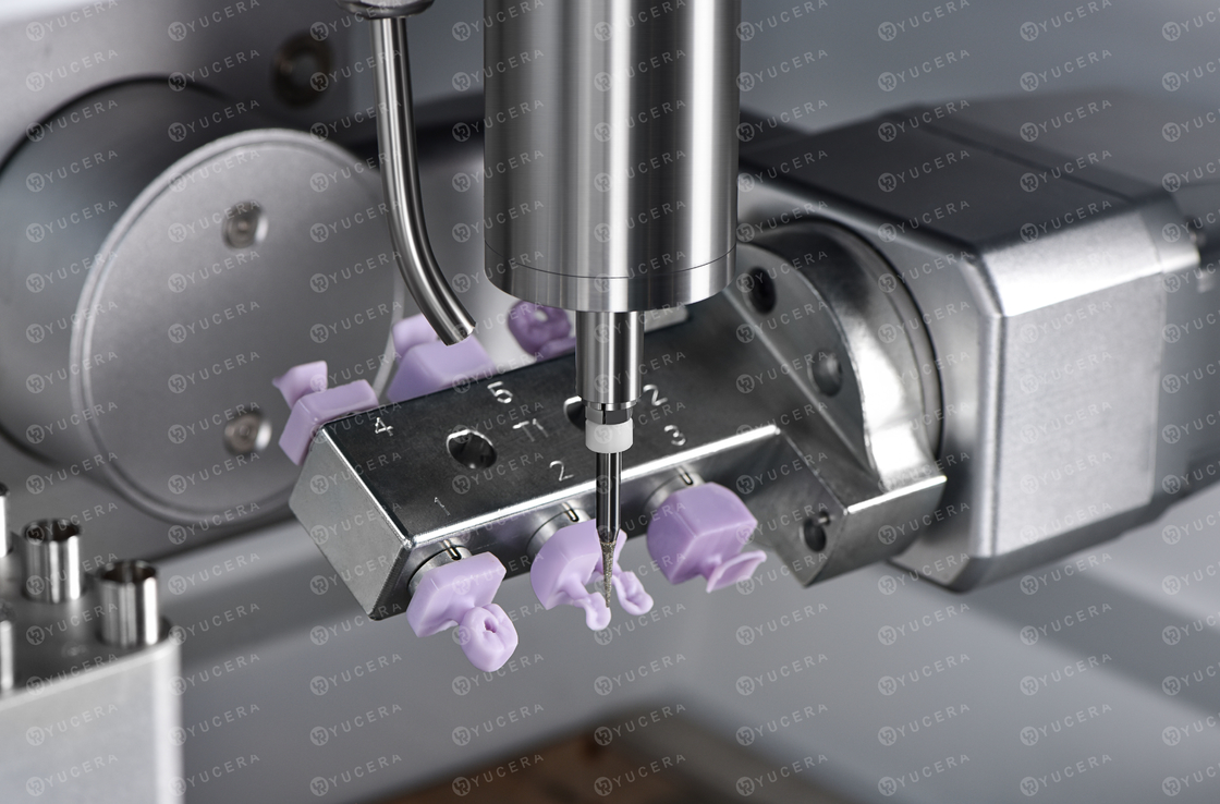 Yucera YRC-6X 5-Axis Wet Dental Milling Machine for CAD CAM Labs