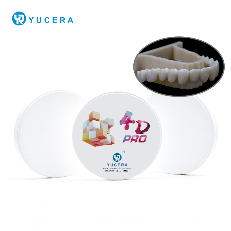 Professional Yucera Dental Zirconia Block Kit - 4D Pro Multilayer for CAD/CAM & Sintering Furnace Use