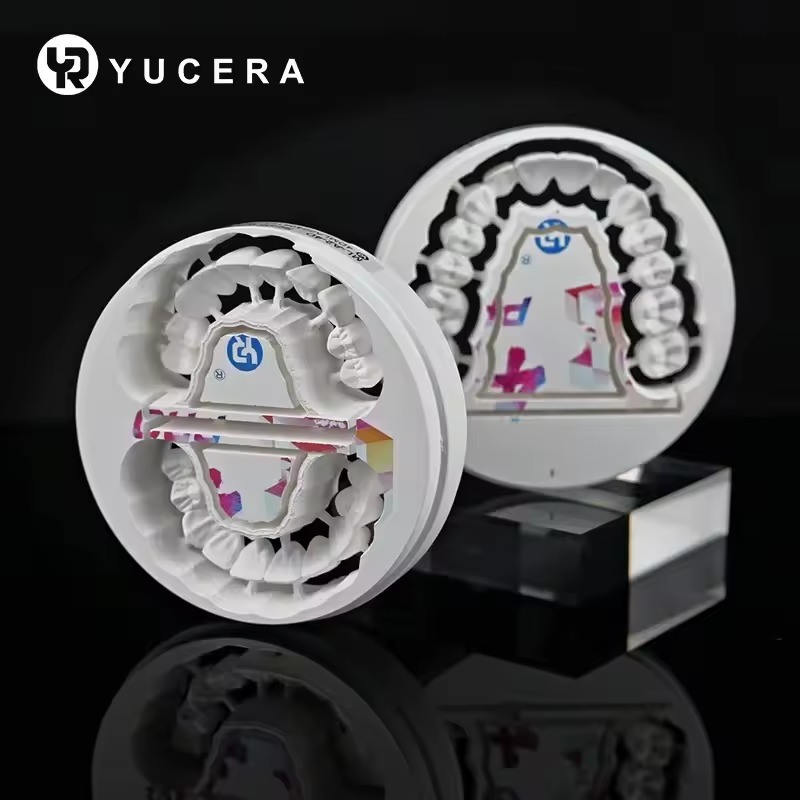 OEM Yucera Dental Zirconia Blocks B1/C2 4D Pro Multilayer Structure CAD/CAM Compatible Accessories