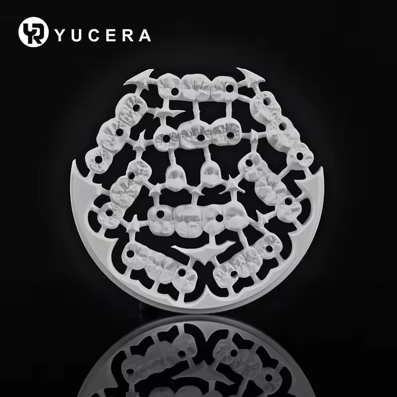 Yucera 4D Pro Multilayer Zirconia Block for Dental Lab High Translucent Dental Consumables & Cam/Cad