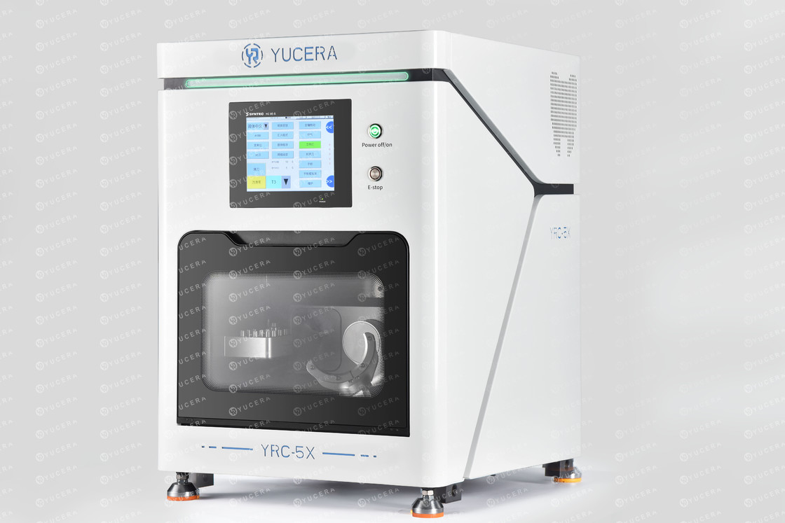 YUCERA YRC-5X 5-Axis Dental Mill  ±5μm Precision for Implant Abutments & Full-Arch Bars