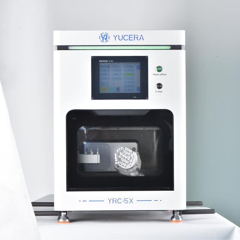 Yucera Multi Functional Dental Lab Equipment 5 Axis CNC Milling Machine for Zirconia Metal CAD CAM