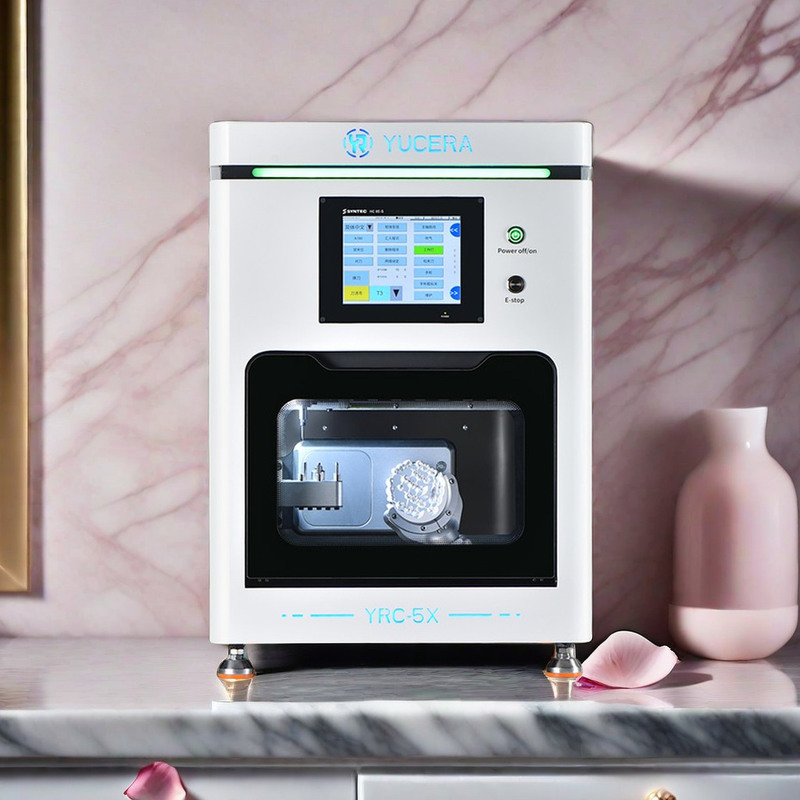 Yucera Dental Dry Milling Machine 5 Axis CNC Metal Zirconia CAD CAM Lab Equipment China Supplier
