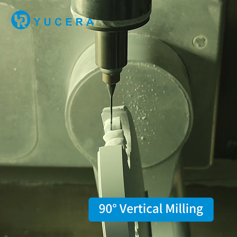 Yucera High Precision Dental Zirconia Milling Machine 5 Axis CNC for CAD CAM Crowns Prosthetics Design