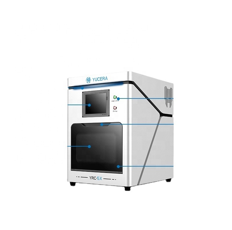 Yucera Hot Sale Fully Automatic 5 Axis Dental CAD CAM Milling Machine for Lab