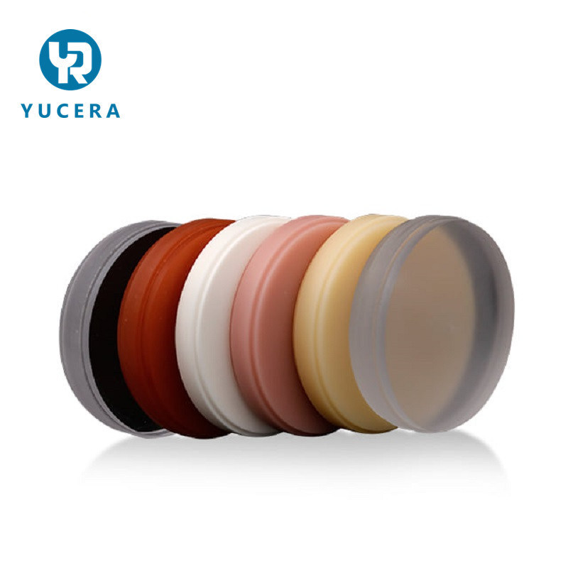 Dental Consumables  Cad Cam Milling Pmma Puck for Dental Lab Dental Resin Acrylic Disc Dental Pmma Block Temporary Denture