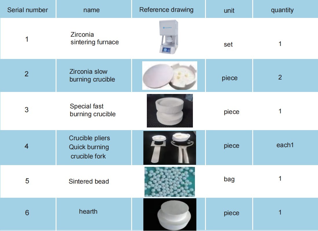 Yucera F10+ Dental Sintering Furnace - Fast and Slow Sintering for CAD/CAM Crowns
