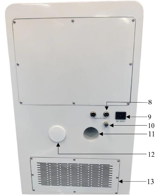 YRC-V5  Vacuum Cleaner Dental CAD CAM Dental Portable Vacuum for Dental CNC Milling Machine for Dental Lab