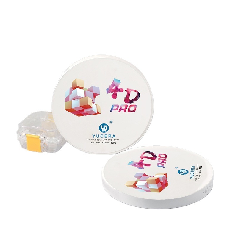 Yucera 4D Pro Dental - Specific Zirconia Ceramic Block with HT Plus Technology Improving the Quality of Restorations