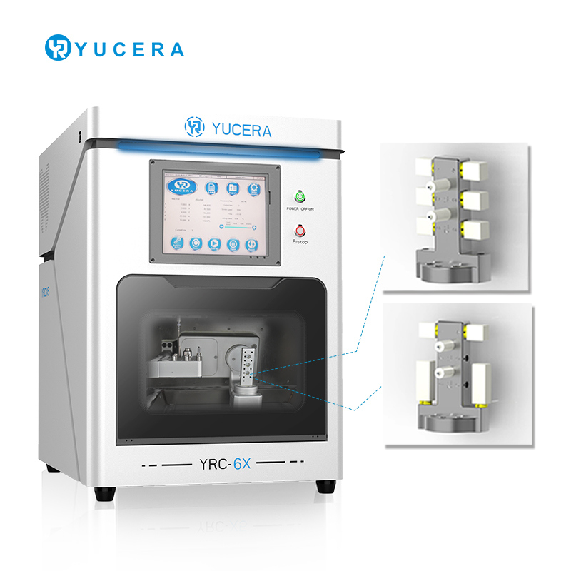 Dental CAD/CAM Milling Machine  YUCERA YRC-6X | 5-Axis Precision | ISO 13485 Certified