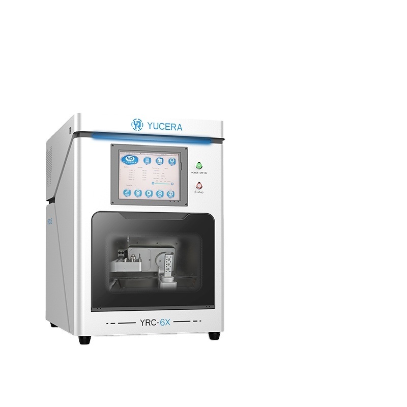 5-Axis Dental CAD/CAM Mill  YUCERA YRC-6X | ±5μm Accuracy | 10-Tool Auto-Changer
