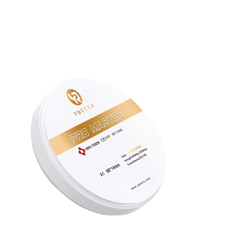 Yucera Pro Master 95mm Dental Zirconia Block Precise Dimensions Suitable for a Variety of Dental Restoration Solutions