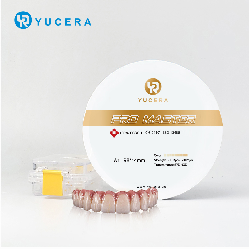 Yucera Pro Master 95mm Dental Zirconia Block Precise Dimensions Suitable for a Variety of Dental Restoration Solutions