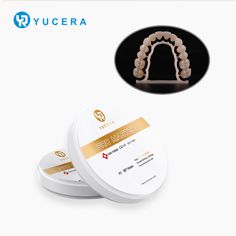 Yucera Pro Master 95mm Dental Zirconia Block Precise Dimensions Suitable for a Variety of Dental Restoration Solutions
