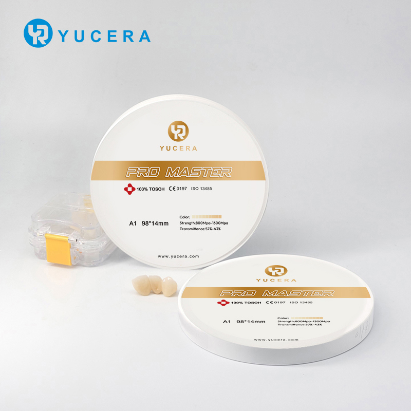 Yucera Pro Master 95mm Dental Zirconia Block Precise Dimensions Suitable for a Variety of Dental Restoration Solutions