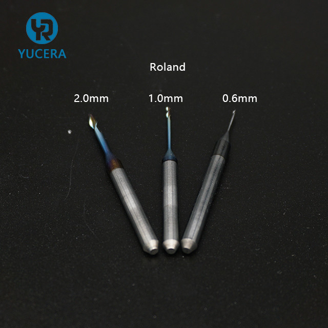 YUCERA 45mm Diamond Coated Dental MIlling Burs