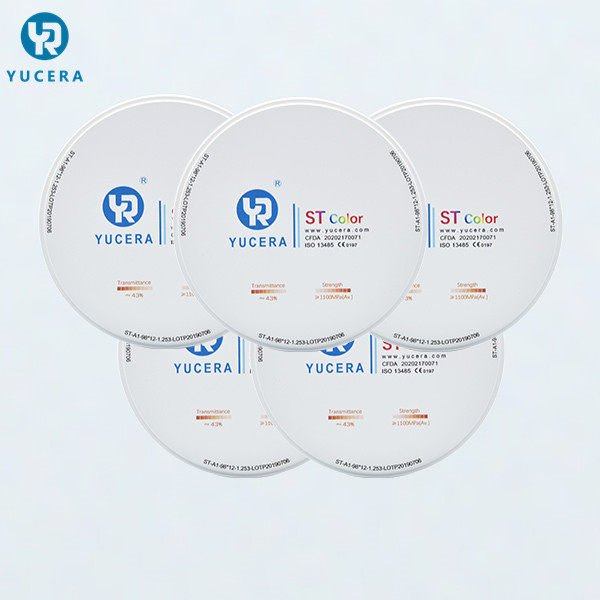 98mm A1 A2 A3 Color ST 1530℃ Dental Zirconia Block