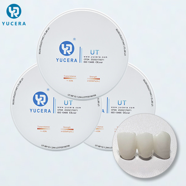 49% translucency Dental Zirconia Blank