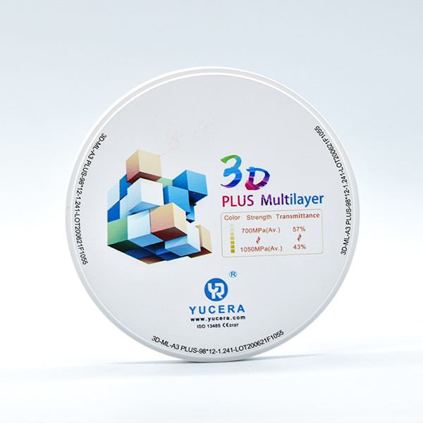 900MPA Multilayer Zirconia Disc