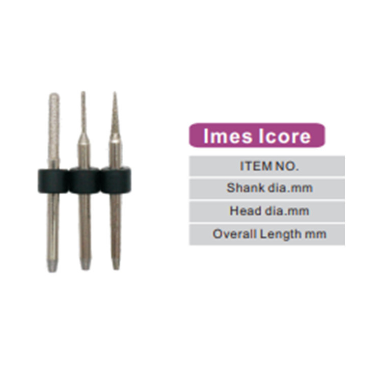 VHF Amann Arum Dental Milling Burs CAD CAM Milling Cutter 0.6mm 2.0mm 2.5mm