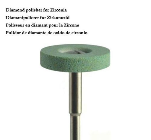 8000RPM Dental Diamond Bur Zirconia Polishing Burs Wheel Grinder