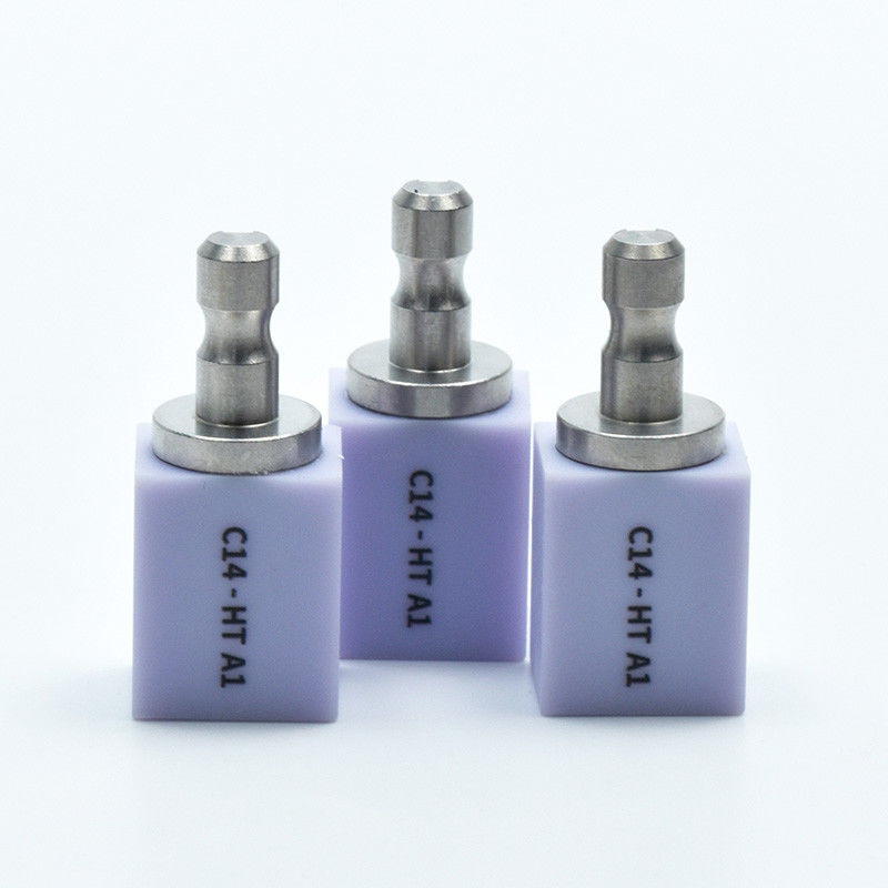 AZDENT C14 Emax Dental Glass Ceramic Lithium Disilicate CAD/CAM Blocks - 5Pcs/Box