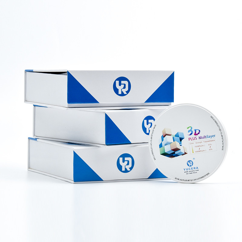 Zirconia 3D Pro Blocks 5 Axis Blench Shades Zirconia Discs For CAD CAM System