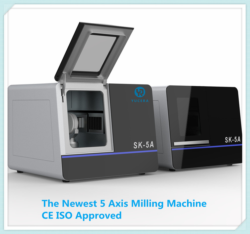 Yucera CAD CAM Zirconia Milling Machine Glass Ceramic Composites Wax PMMA