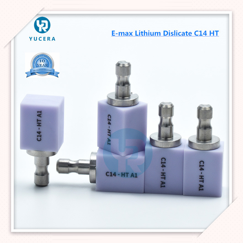 Yucera HT LT Lithium Disilicate Blocks CE ISO Standard Instant Asethetic Repair
