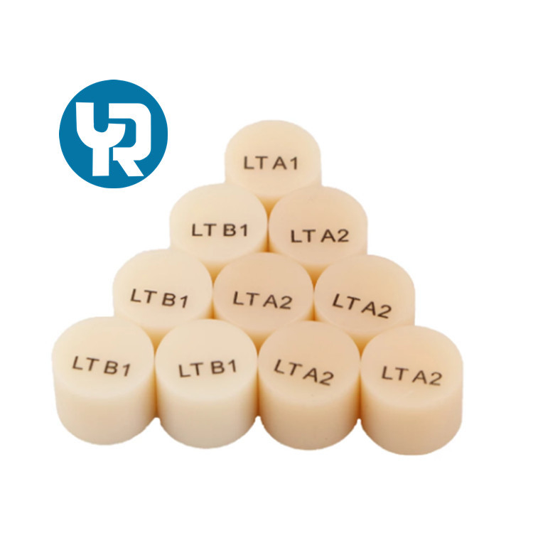 Lithium Disilicate Dental Ingots HT LT 5Pcs MFDS Standard For Dental Veneers