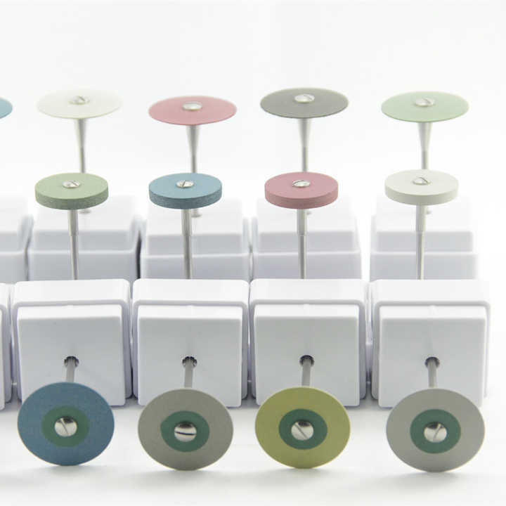 YR Dental Milling Burs Tools False Tooth Burnishing by Abrasion Disc ...