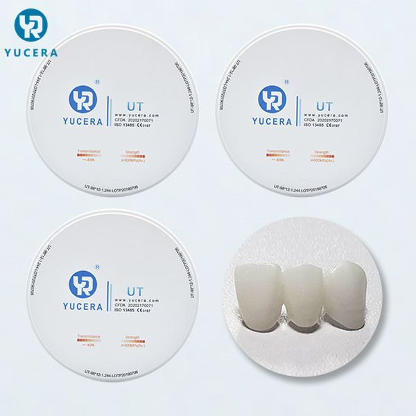 6.05g/cm³ Cad Cam Zirconia Blocks