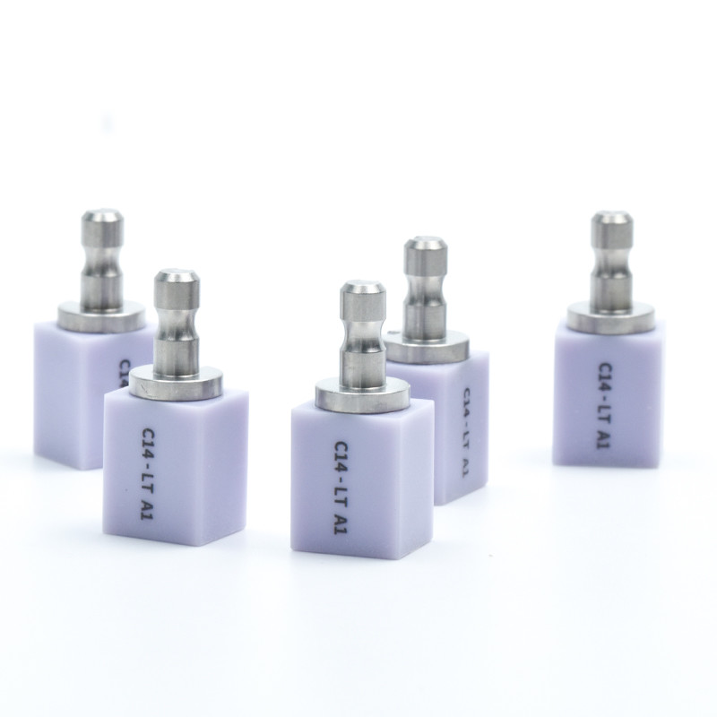 C14 LT HT Dental Zirconia Blank Emax Lithium Disilicate Block