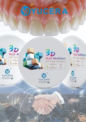 4D ML-zirconium YUCERA Cad Cam Disc Dental Lab Translucency 57% Dental ...
