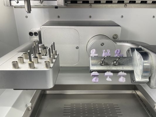 YUCERA YRC 6X 5-Axis Dental CAD CAM Milling Machine for Titanium Column ...